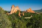 USA-Colorado Springs-Colorado Garden of the Gods Art Print
